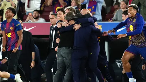 Cuerpo técnico del Barcelona | AP