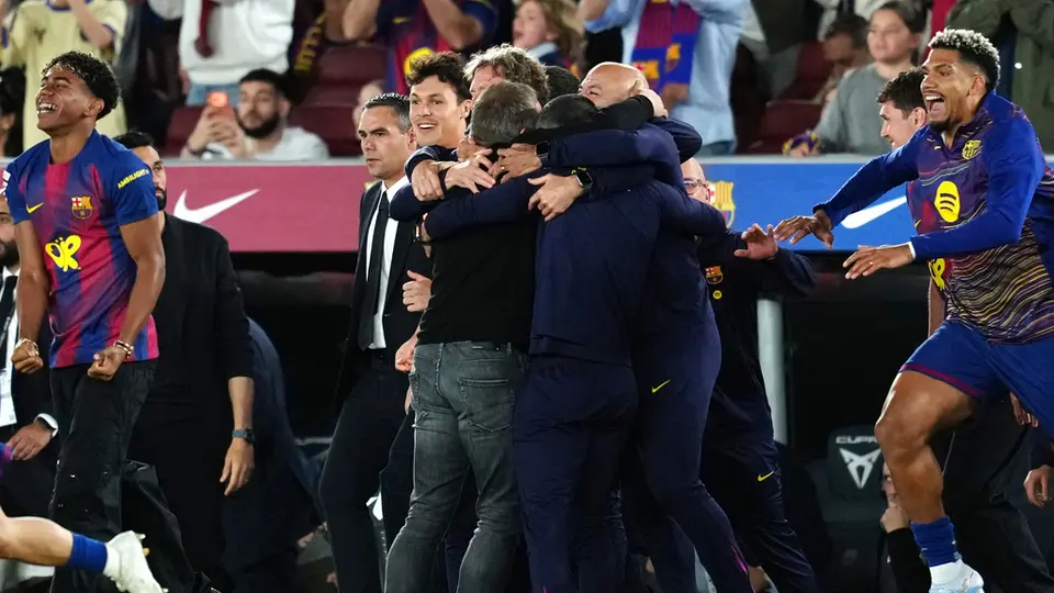Cuerpo técnico del Barcelona | AP