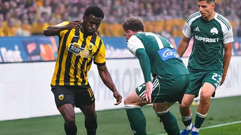 AEK Atenas vencen a Panathinaikos l X:AEK_FC_OFFICIAL