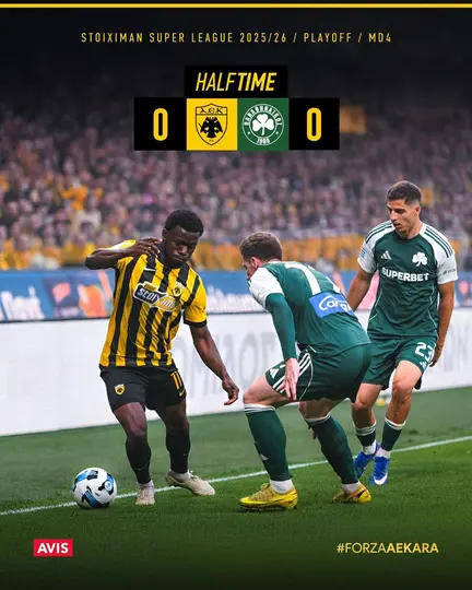 AEK Atenas vencen a Panathinaikos l X:AEK_FC_OFFICIAL