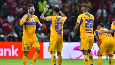 Equipo de Tigres en Concachampions | IMAGO7