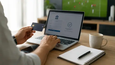 Las plataformas digitales y transferencias SPEI continuarán funcionando con normalidad durante la jornada mundialista./ IA