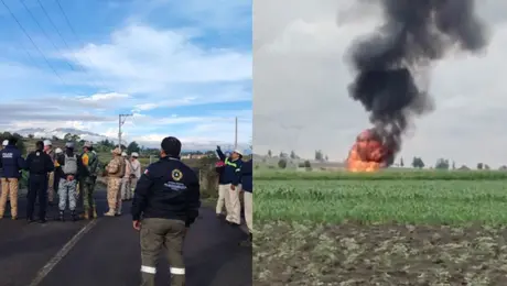 VIDEO: Fuga de gas LP causa el desalojo de todo un poblado en Puebla