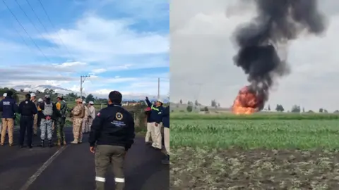 VIDEO: Fuga de gas LP causa el desalojo de todo un poblado en Puebla