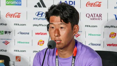 Son Heung-Min, en conferencia de prensa | MEXSPORT