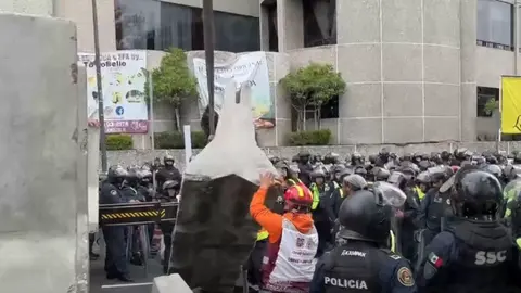 Las autoridades piden a los capitalinos tomar sus precauciones ante las protestas / Redes Sociales