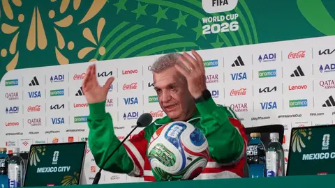 Conferencia de prensa de Javier Aguirre previo al partido de México contra Sudáfrica | CARLOS PONCE DE LEÓN