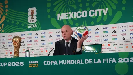 Gianni Infantino se rinde ante el Estadio Ciudad de Méxcio: ‘Está bendecido’