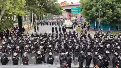 ¿Habrá represión en las protestas del Mundial 2026? Esto respondió el Gobierno de CDMX