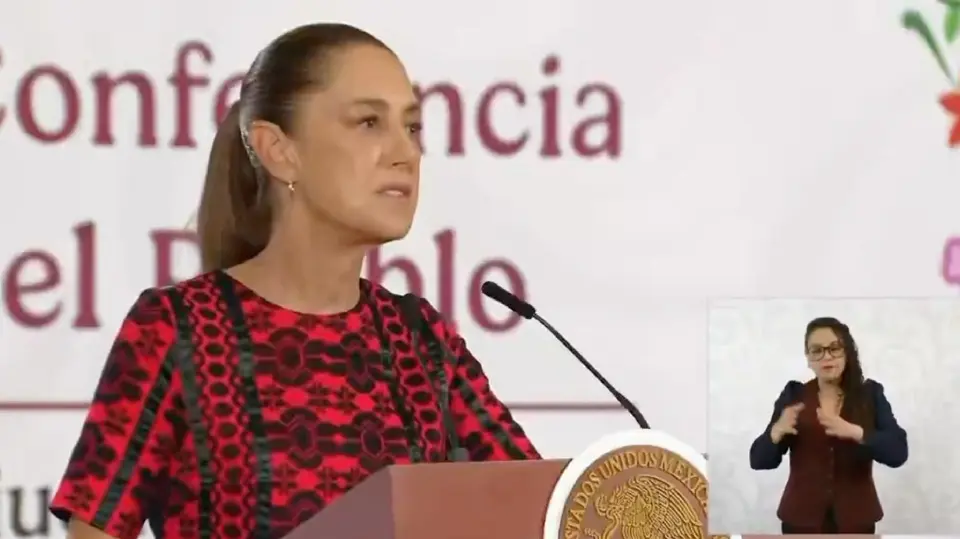 La presidenta informó que será este miércoles cuando se tome una decisión sobre el uso del Zócalo para el arranque del Mundial 2026 / Captura de pantalla