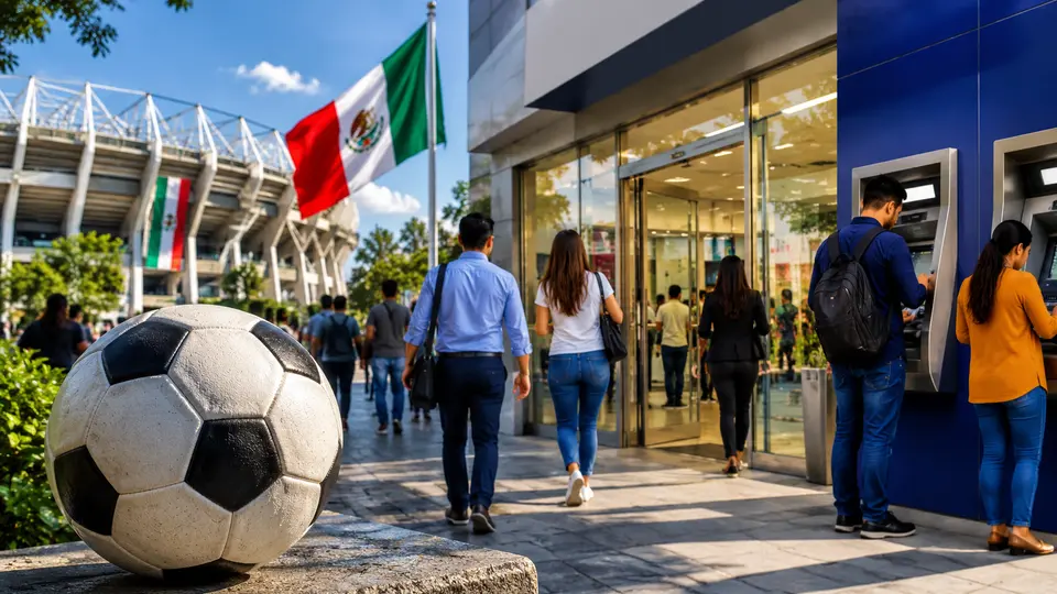 ¿Bancos cerrarán en la inauguración del Mundial 2026? Esto sabemos