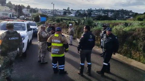 El lugar se encuentra acordonado para evitar algún accidente / Redes Sociales