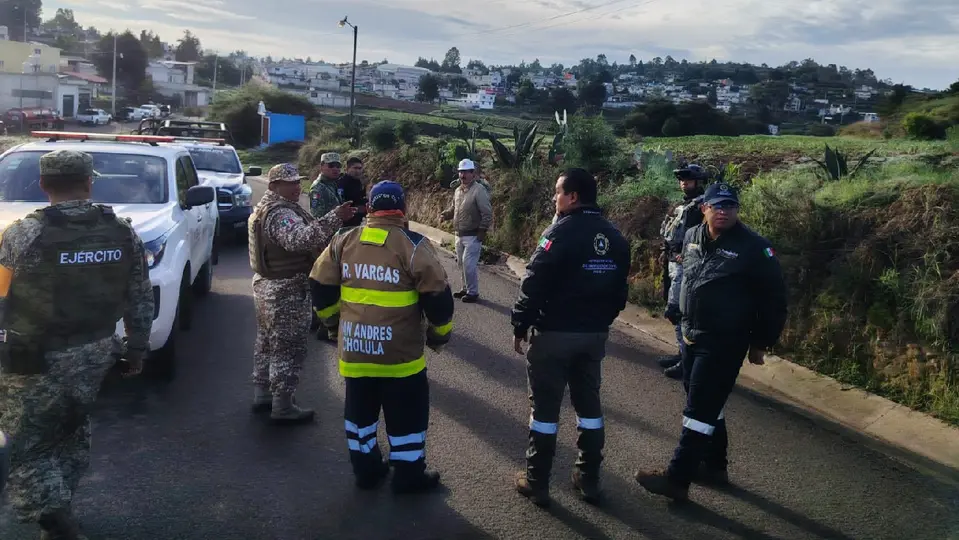 El lugar se encuentra acordonado para evitar algún accidente / Redes Sociales