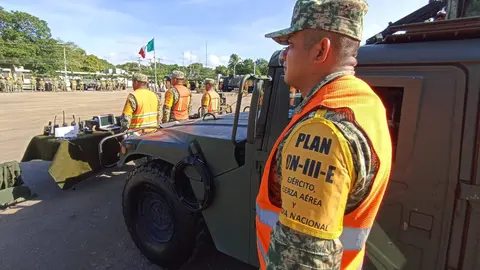Autoridades de Protección Civil mantienen operativos de vigilancia y rescate ante los efectos de Boris en las costas del Pacífico mexicano./ X: @EnlaceSQCS