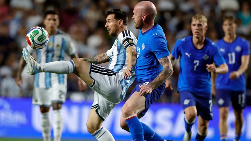 Argentina contra Islandia en amistoso | AP