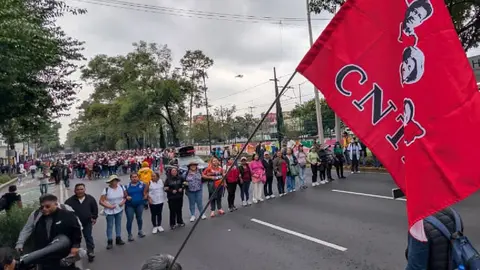 ¡Toma precauciones! Así será la marcha de la CNTE este miércoles 10 de junio