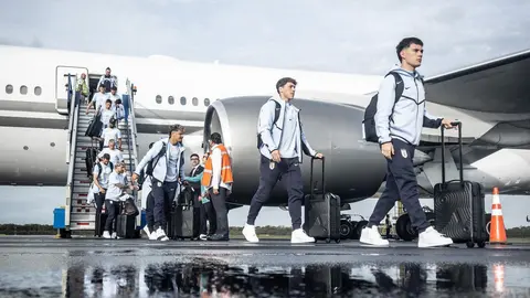 La Selección de Uruguay ya llegó a Cancún de cara al Mundial 2026