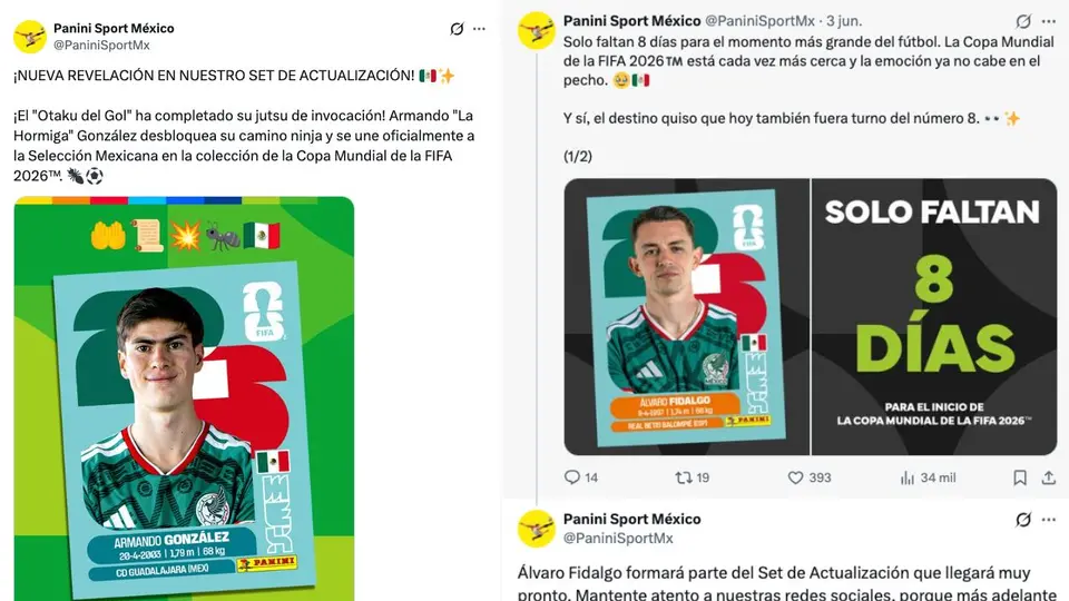 'Hormiga' González y Fidalgo aparecerán en el kit de actualización | CAPTURA DE PANTALLA