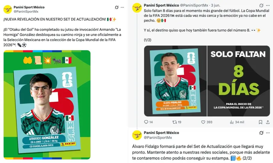 'Hormiga' González y Fidalgo aparecerán en el kit de actualización | CAPTURA DE PANTALLA