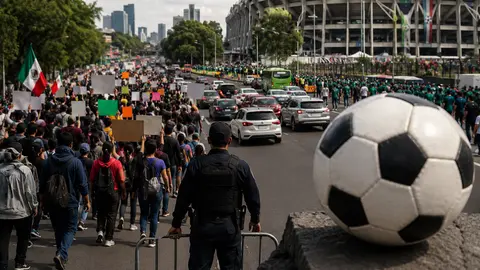 Marchas confirmadas para el 11 de junio en CDMX podrían provocar caos vial durante la inauguración del Mundial