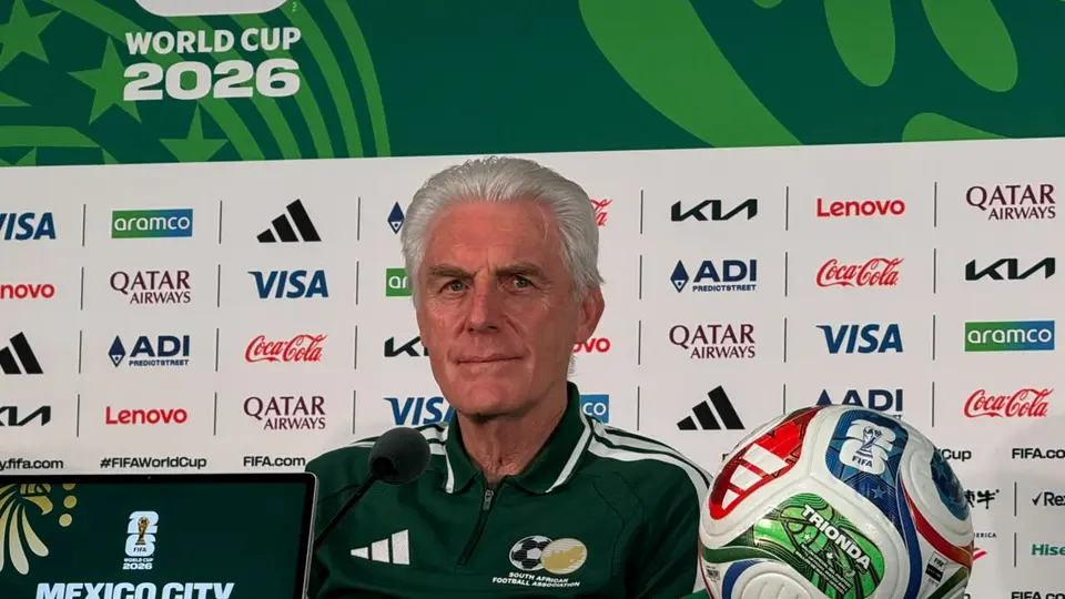 Hugo Broos, entrenador de Sudáfrica, habló sobre enfrentar a México en el Mundial | ILIANY APARICIO