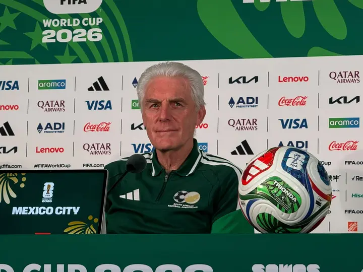 Hugo Broos, entrenador de Sudáfrica, habló sobre enfrentar a México en el Mundial | ILIANY APARICIO