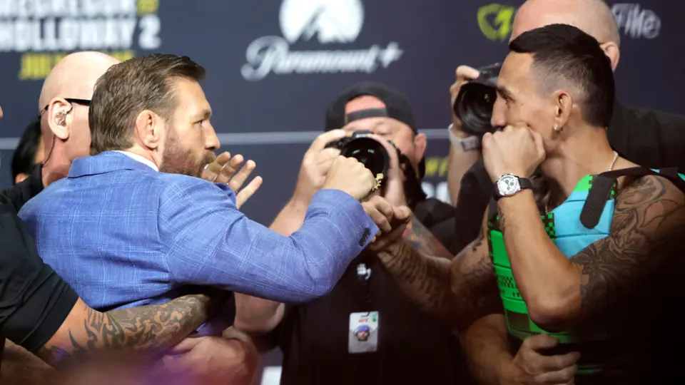Conor McGregor calienta el UFC 329: “Holloway se retirará el sábado por la noche”