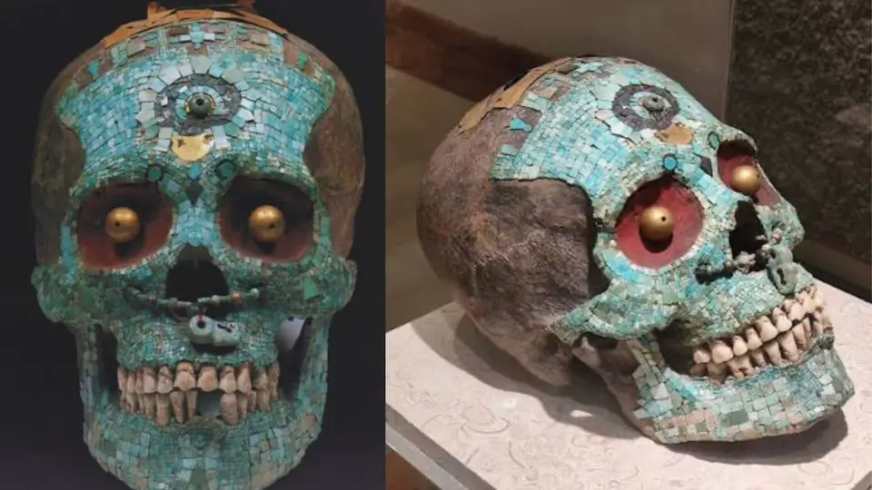 El cráneo mixteca forma parte de las piezas que volvieron al territorio mexicano / Redes
