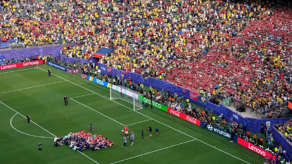 Selección de noruega en New Jersey | AP