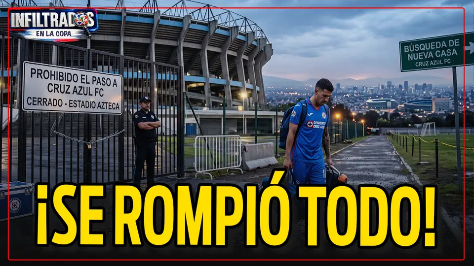 ¡Se rompió todo! Cruz Azul y el Azteca rompieron y La Máquina busca casa