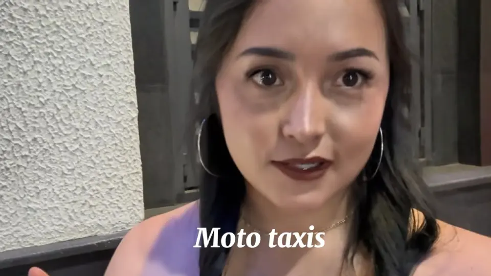 Rubí pidió a los turistas preguntar previamente el costo antes de abordar un bictaxi o mototaxi / Especial