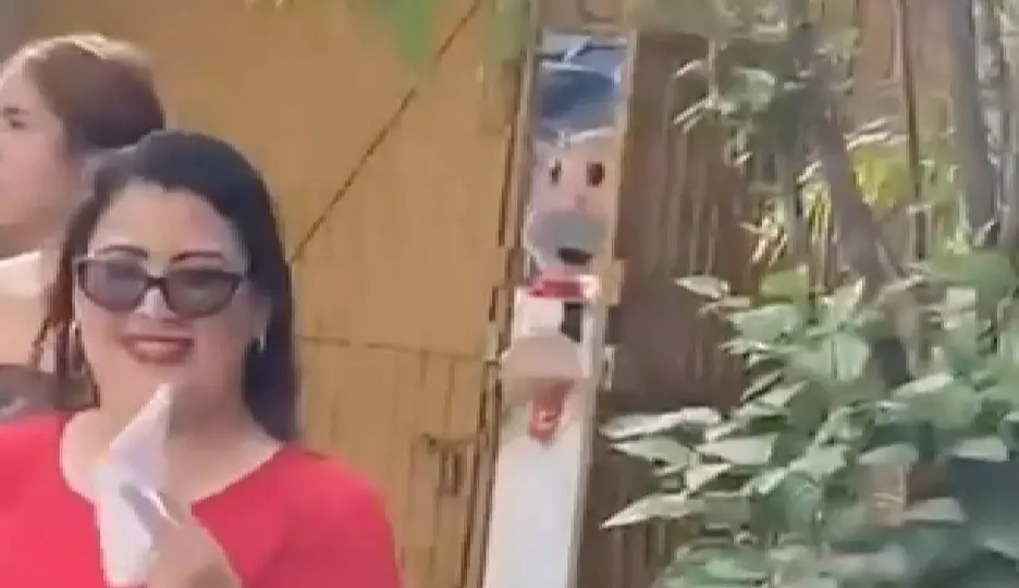 Padre aparece en la escuela de su hija con la botarga del Dr. Simi / RRSS
