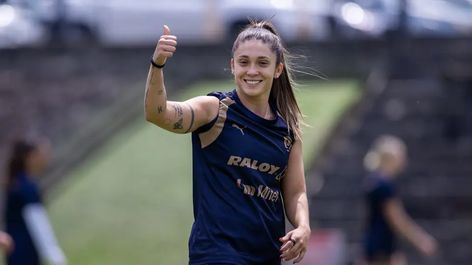 Priscila Chinchilla con Pumas en la Liga MX Femenil | X: @PumasMXFemenil