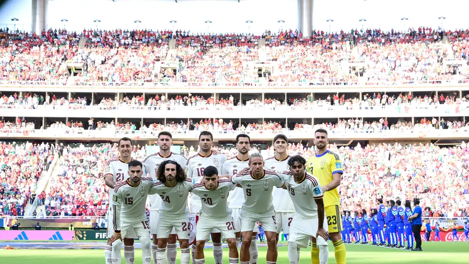 España jugó en el Estadio Guadalajara ante Uruguay | MEXSPORT