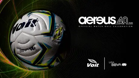 Voit celebra 40 años con la Liga MX y presenta el balón oficial del Apertura 2026