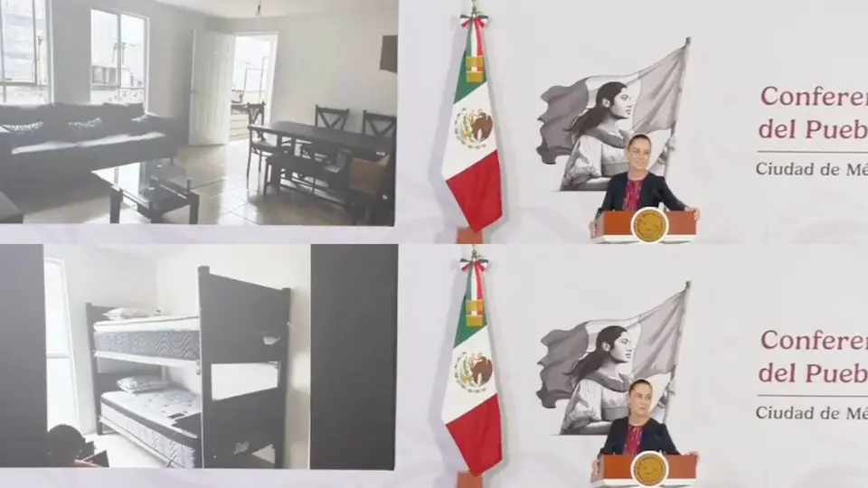 Claudia Sheinbaum informó sobre el cambio en las condiciones de vida de la familia del Pato Merlín durante La Mañanera / Redes