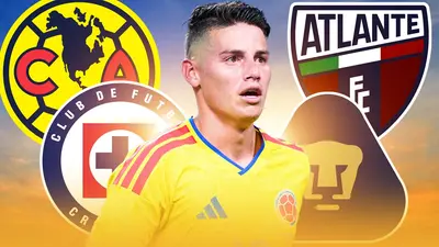 ¿James Rodríguez al América? El deseo del colombiano es jugar en CDMX