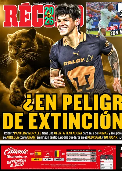 Portada RÉCORD 10 de Julio de 2026