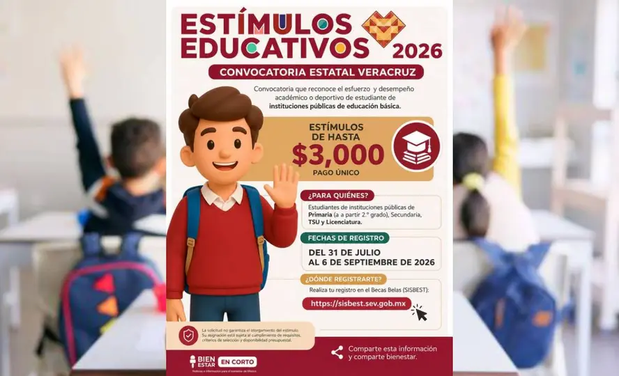 El registro se realiza en línea a través del SISBEST./Dirección del Sistema de Becas