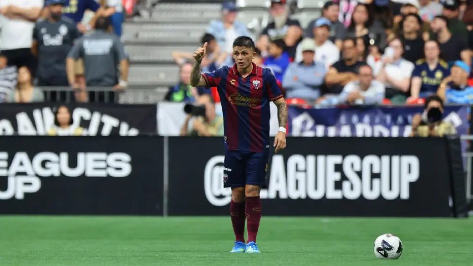 Aarón Quirós, jugador del Atlante, en la Leagues Cup | MEXSPORT