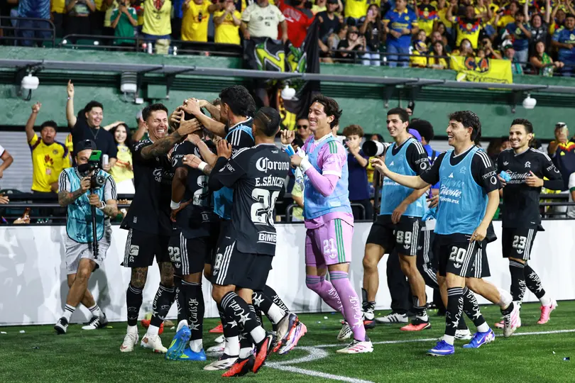 América festeja el triunfo ante el Portland | MEXSPORT