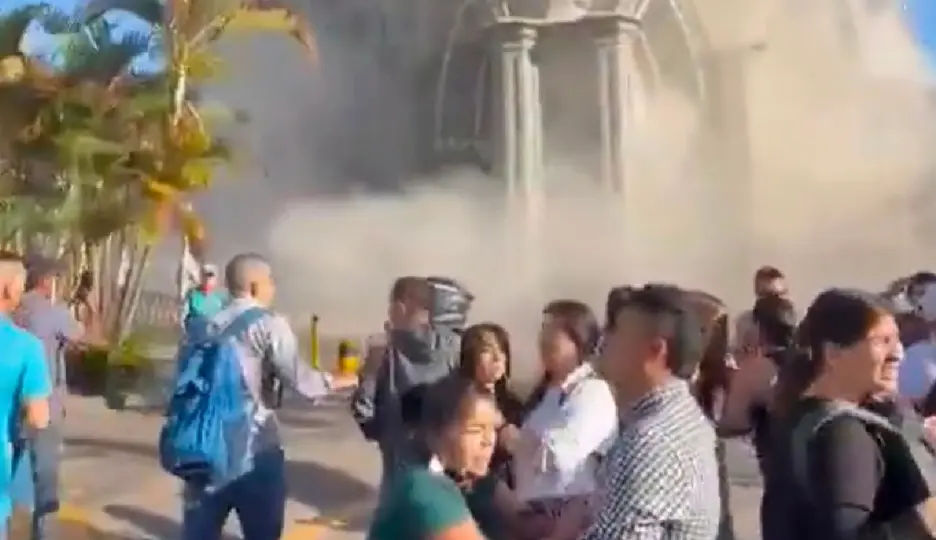 Sismo en Colombia de 7.4 deja varios heridos y múltiples derrumbes / Captura de pantalla