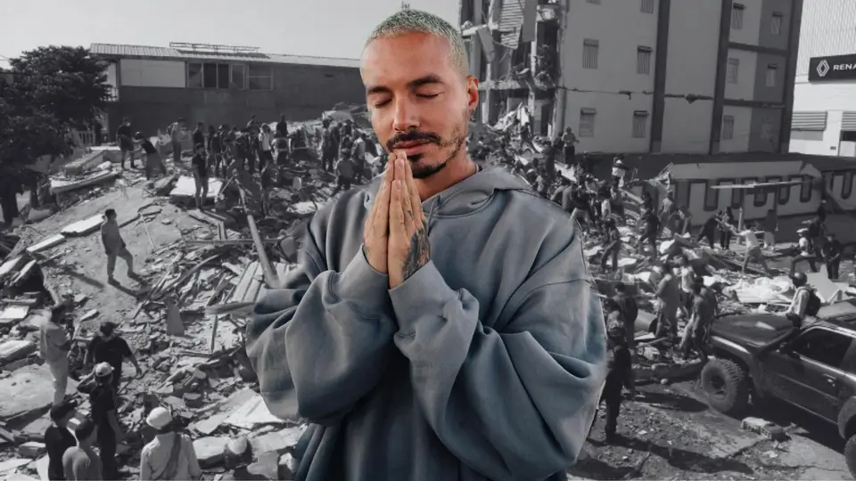 J Balvin no olvida a su país y reacciona al terremoto de 7.4 en Colombia