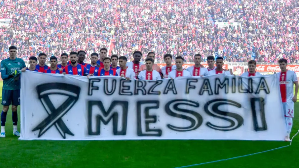 El homenaje a Jorge Messi que unió a San Lorenzo y Huracán antes del clásico