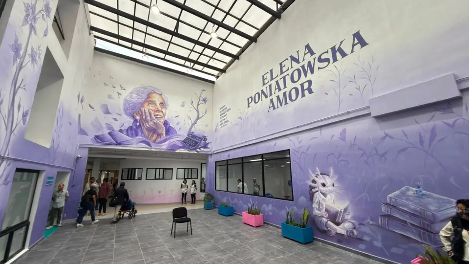 La Utopía Elena Poniatowska Amor integra espacios para niñas y niños, personas adultas mayores y familias de Coyoacán. / Georgina Sánchez