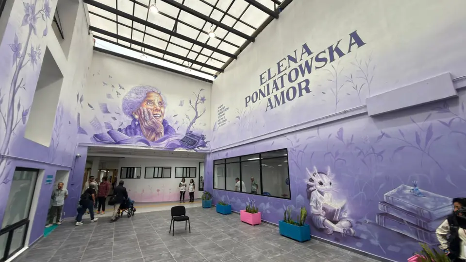 La Utopía Elena Poniatowska Amor integra espacios para niñas y niños, personas adultas mayores y familias de Coyoacán. / Georgina Sánchez