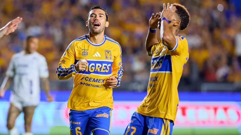 Juan Pablo Vigón con Tigres en el Apertura 2026 de la Liga MX | MEXSPORT