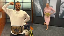 Alcaraz y Sabalenka reciben cinturones conmemorativos de WWE tras ganar el US Open