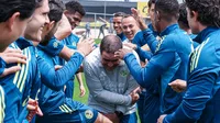 América celebra el cumpleaños de André Jardine en plena preparación para el Clásico Nacional