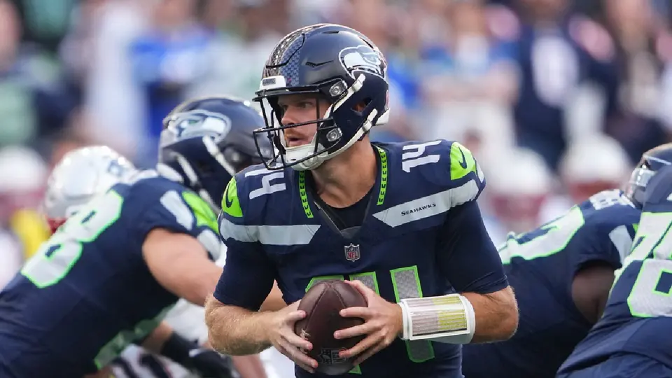 Sam Darnold QB de los Seattle Seahawks en la Semana 1 de NFL | AP